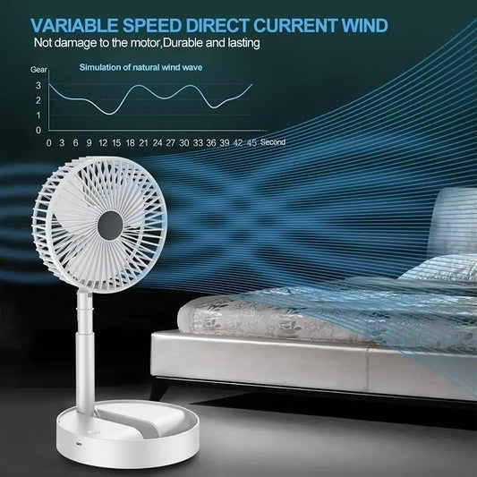 FLEXI FAN™ Mini Desk Fan With Height Adjustable csyvze-i2